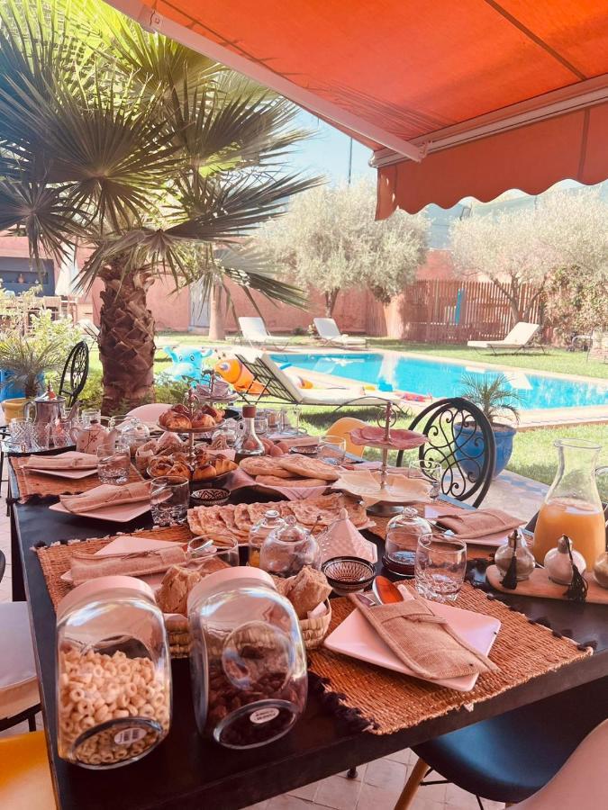 Villa Villa Scil De Luxe, Piscine Chauffee, 3 Suites, Hamam, Jacuzzi Exterieur, Salle De Sport, Service Baby Sitter, Option Gouvernante, Vue Sur L'Atlas, Parkings Prive, Pas De Vis A Vis ! *